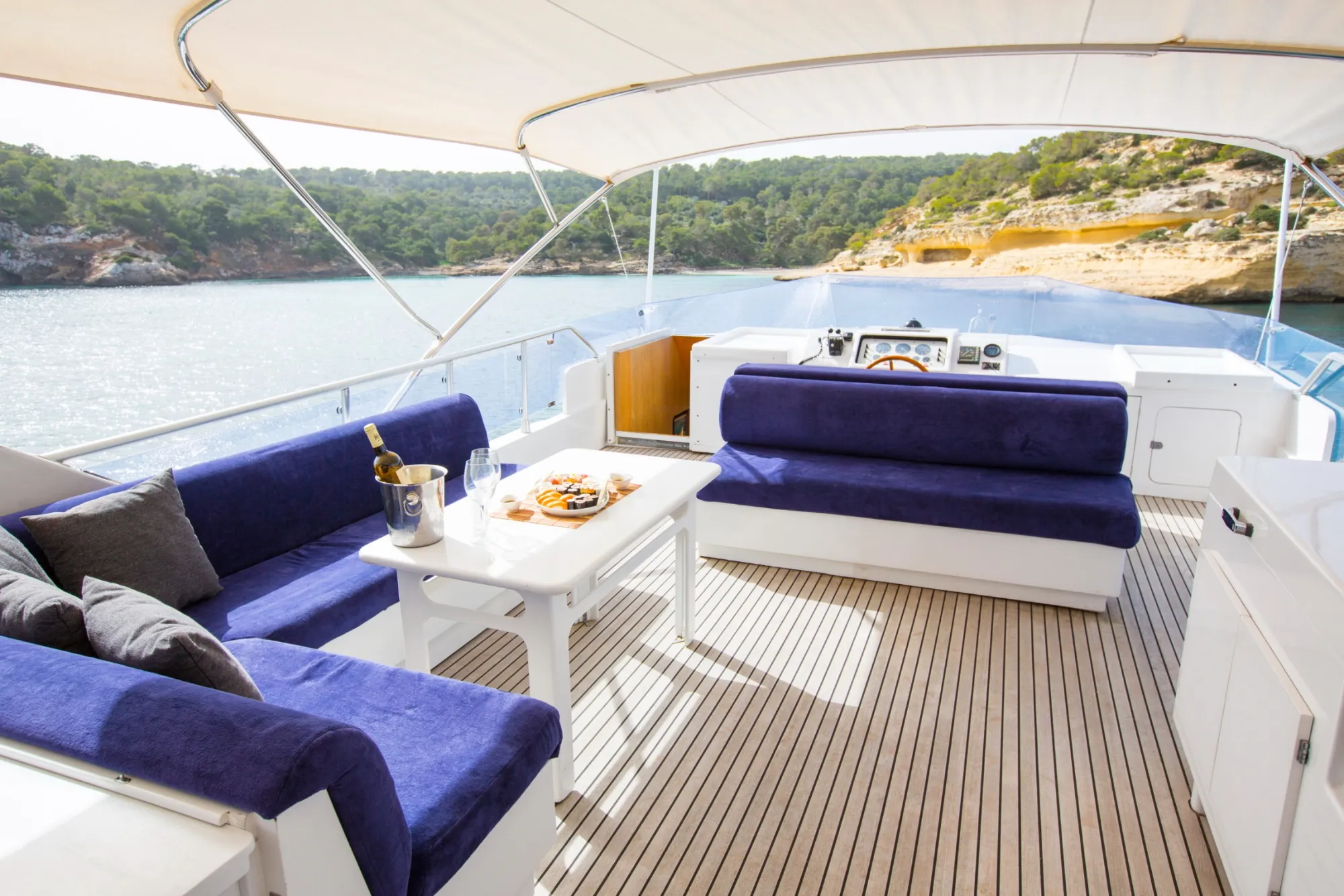 Ace Six 27m Canados motor yacht charter Mediterranean photo 06