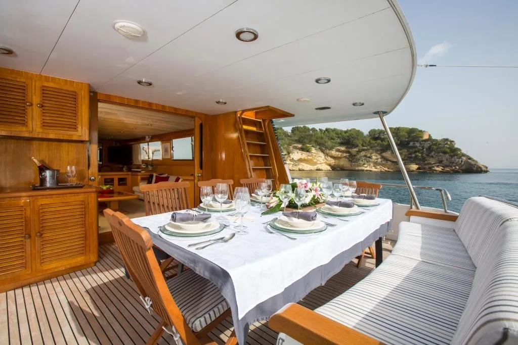 Ace Six 27m Canados motor yacht charter Mediterranean photo 07