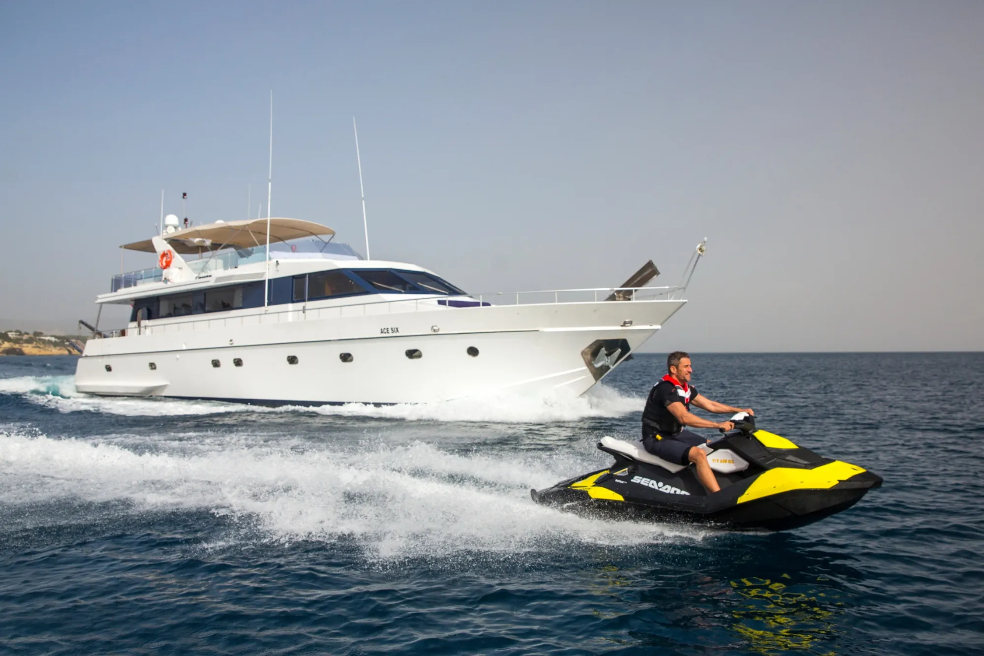 Ace Six 27m Canados motor yacht charter Mediterranean photo 11