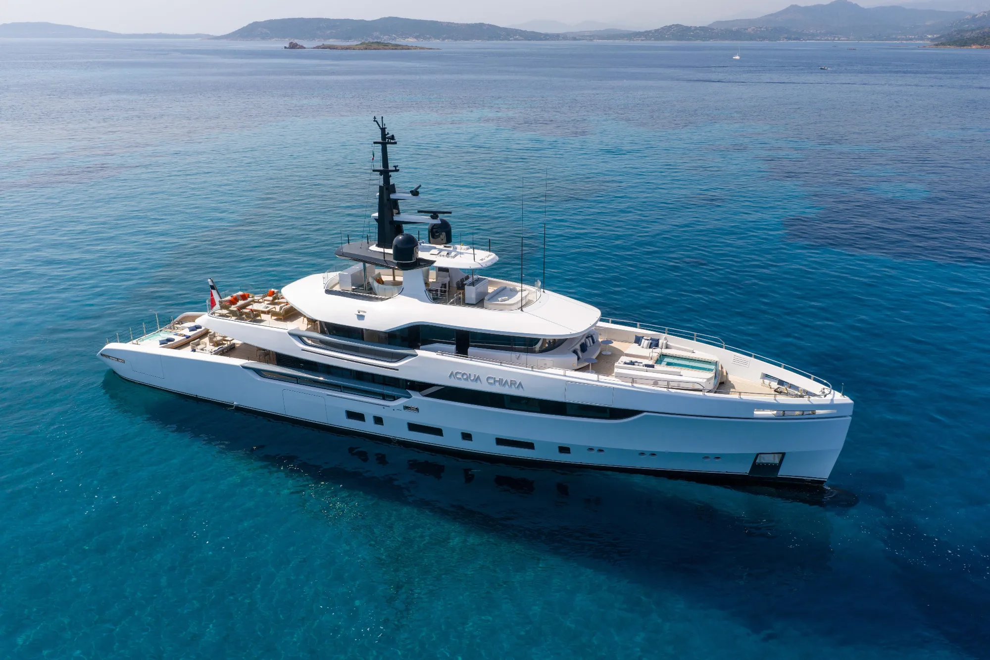 Acqua Chiara 47m Columbus Yachts motor yacht charter Mediterranean photo 01