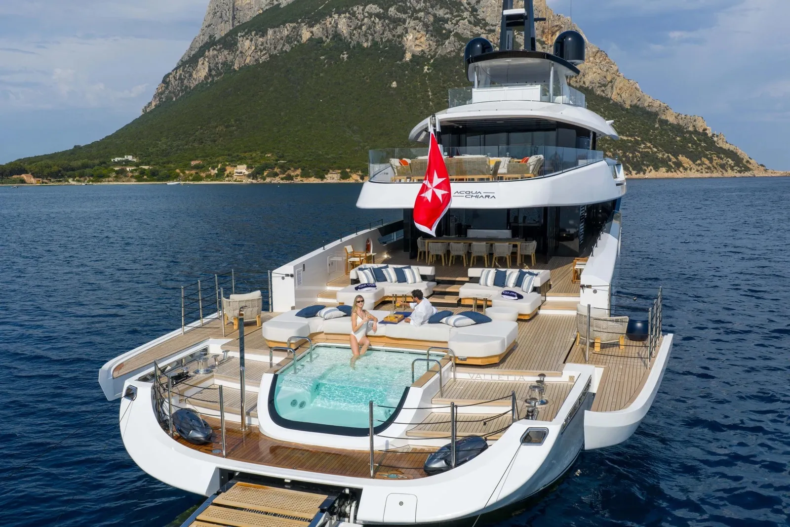 Acqua Chiara 47m Columbus Yachts motor yacht charter Mediterranean photo 11