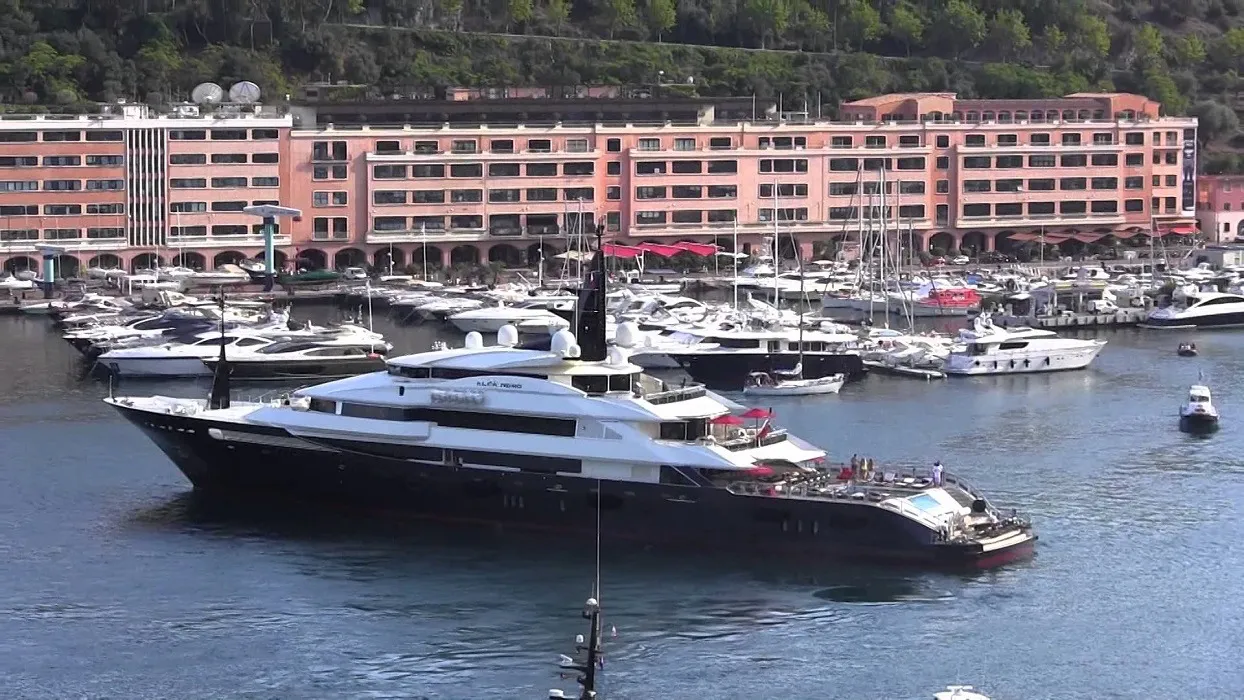 Alfa Nero 81.27m Oceanco motor yacht charter Mediterranean photo 03