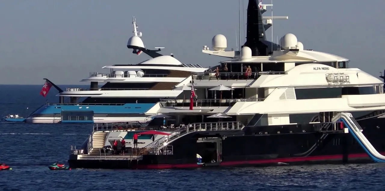 Alfa Nero 81.27m Oceanco motor yacht charter Mediterranean photo 04