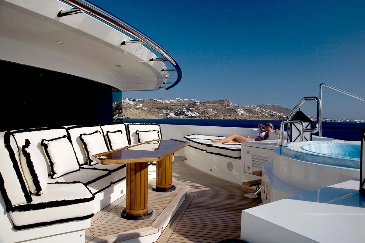 Alfa Nero 81.27m Oceanco motor yacht charter Mediterranean photo 14