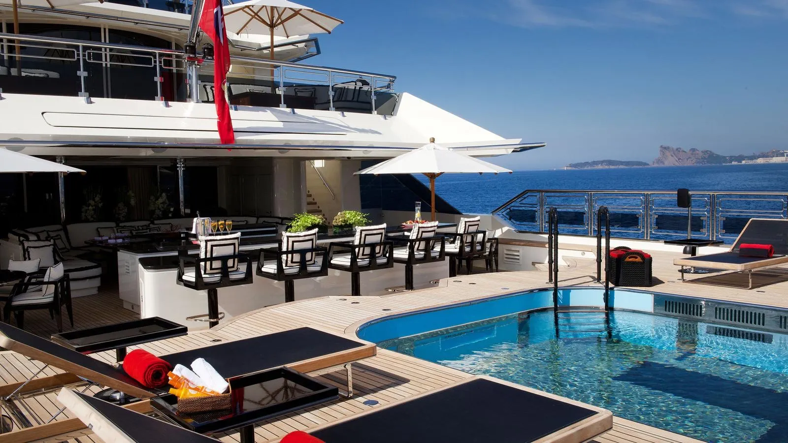 Alfa Nero 81.27m Oceanco motor yacht charter Mediterranean photo 22