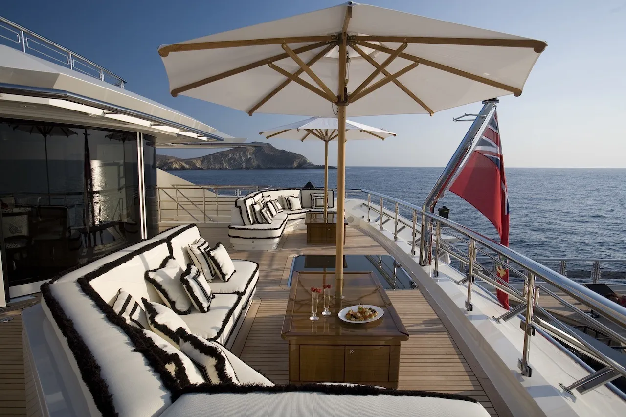 Alfa Nero 81.27m Oceanco motor yacht charter Mediterranean photo 23