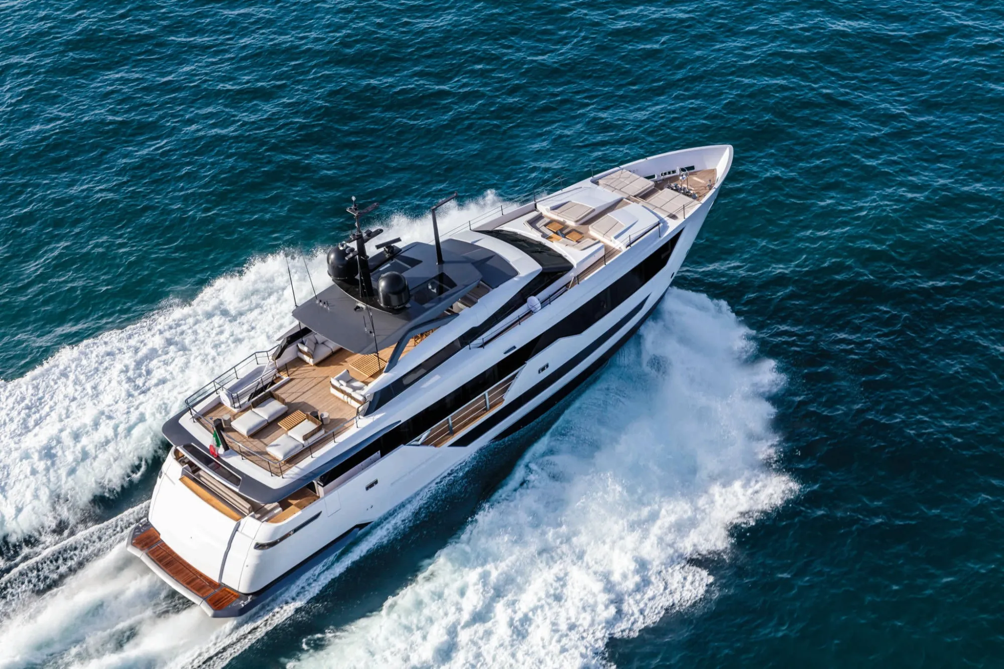 Alvium 33m Custom Line motor yacht charter Ibiza photo 03