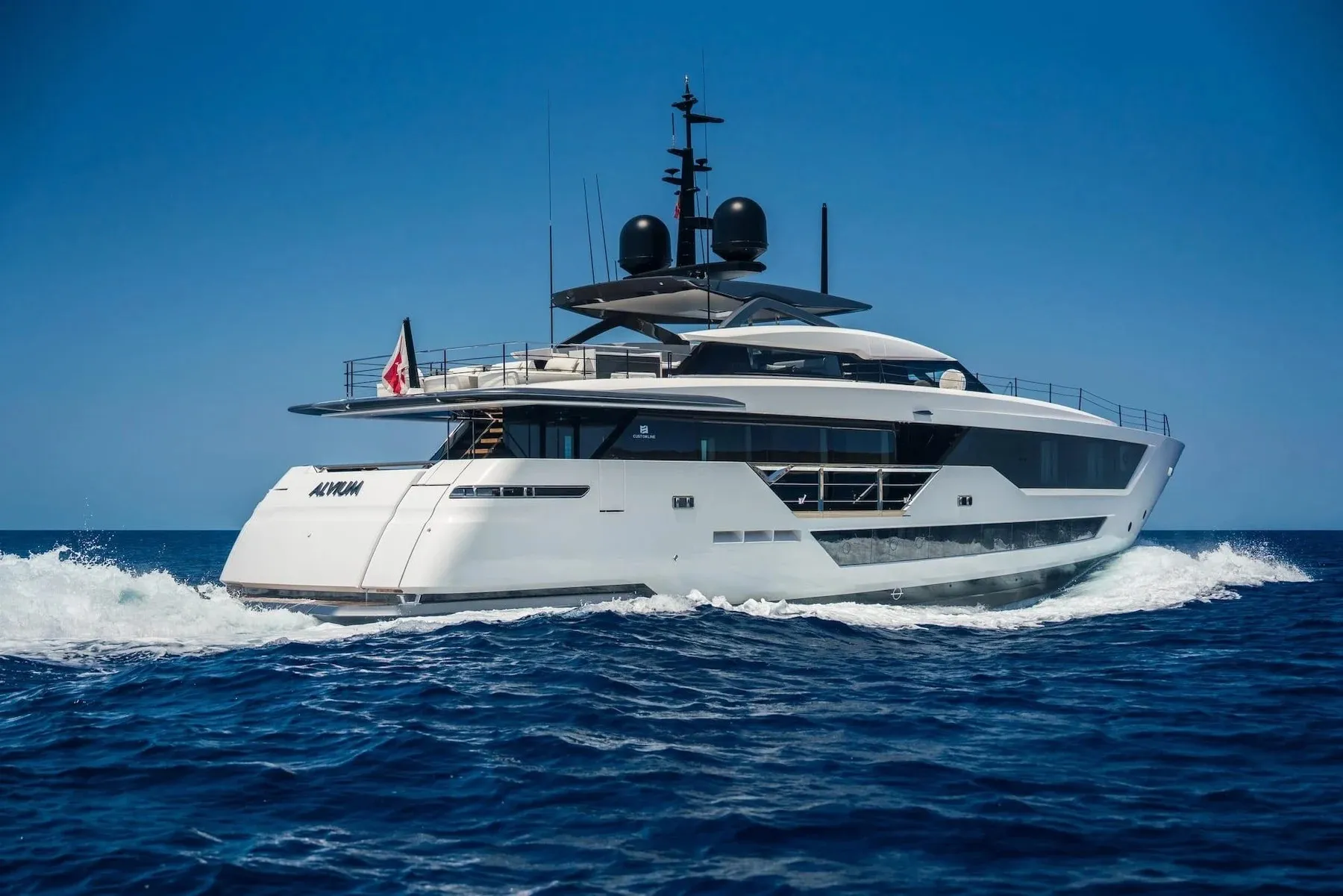 Alvium 33m Custom Line motor yacht charter Ibiza photo 09