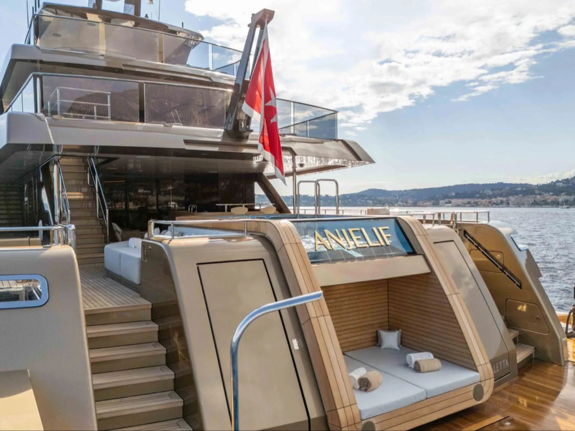 Anjelif 49.76m Columbus Yachts motor yacht charter Mediterranean photo 14