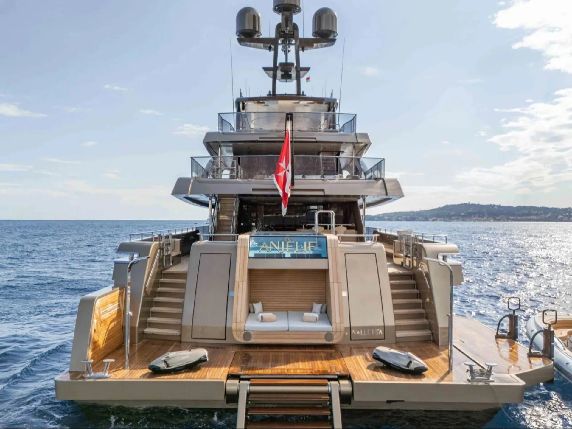 Anjelif 49.76m Columbus Yachts motor yacht charter Mediterranean photo 15