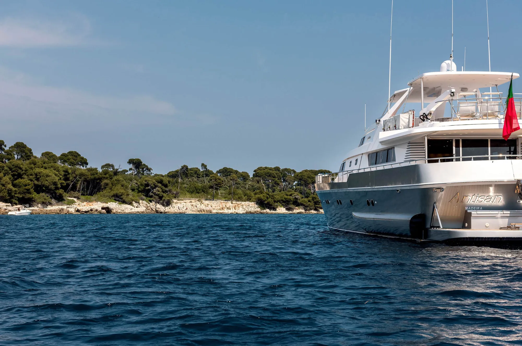 Antisan 33m Spertini Alalunga motor yacht charter French Riviera photo 05