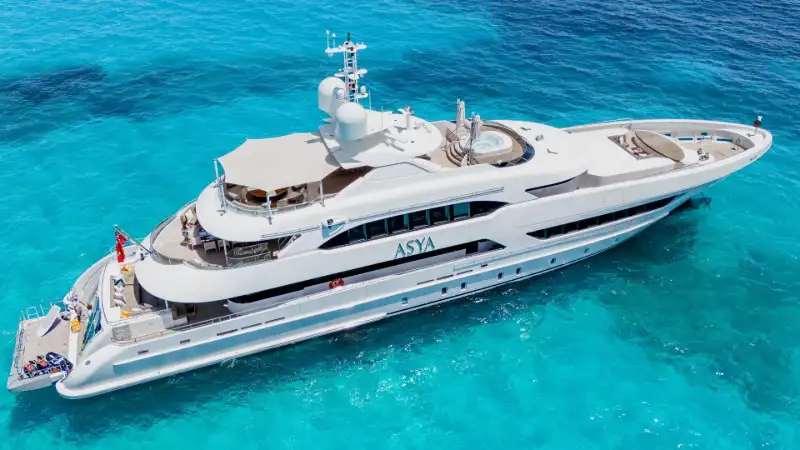 Asya 46.7m Heesen motor yacht charter French Riviera photo 01