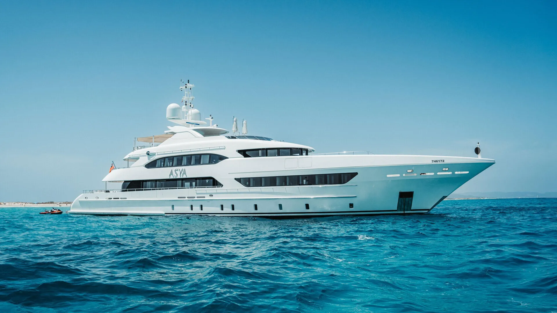 Asya 46.7m Heesen motor yacht charter French Riviera photo 02