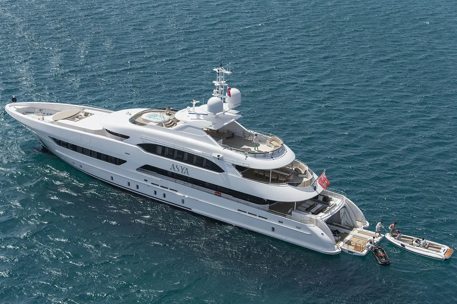 Asya 46.7m Heesen motor yacht charter French Riviera photo 06