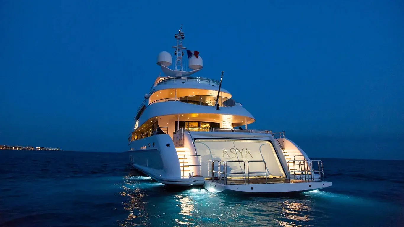 Asya 46.7m Heesen motor yacht charter French Riviera photo 11