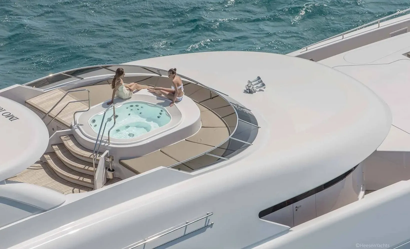 Asya 46.7m Heesen motor yacht charter French Riviera photo 14