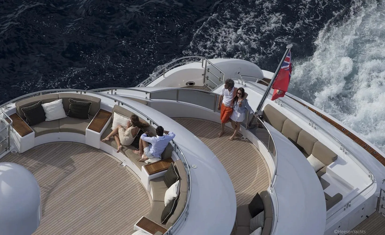 Asya 46.7m Heesen motor yacht charter French Riviera photo 15
