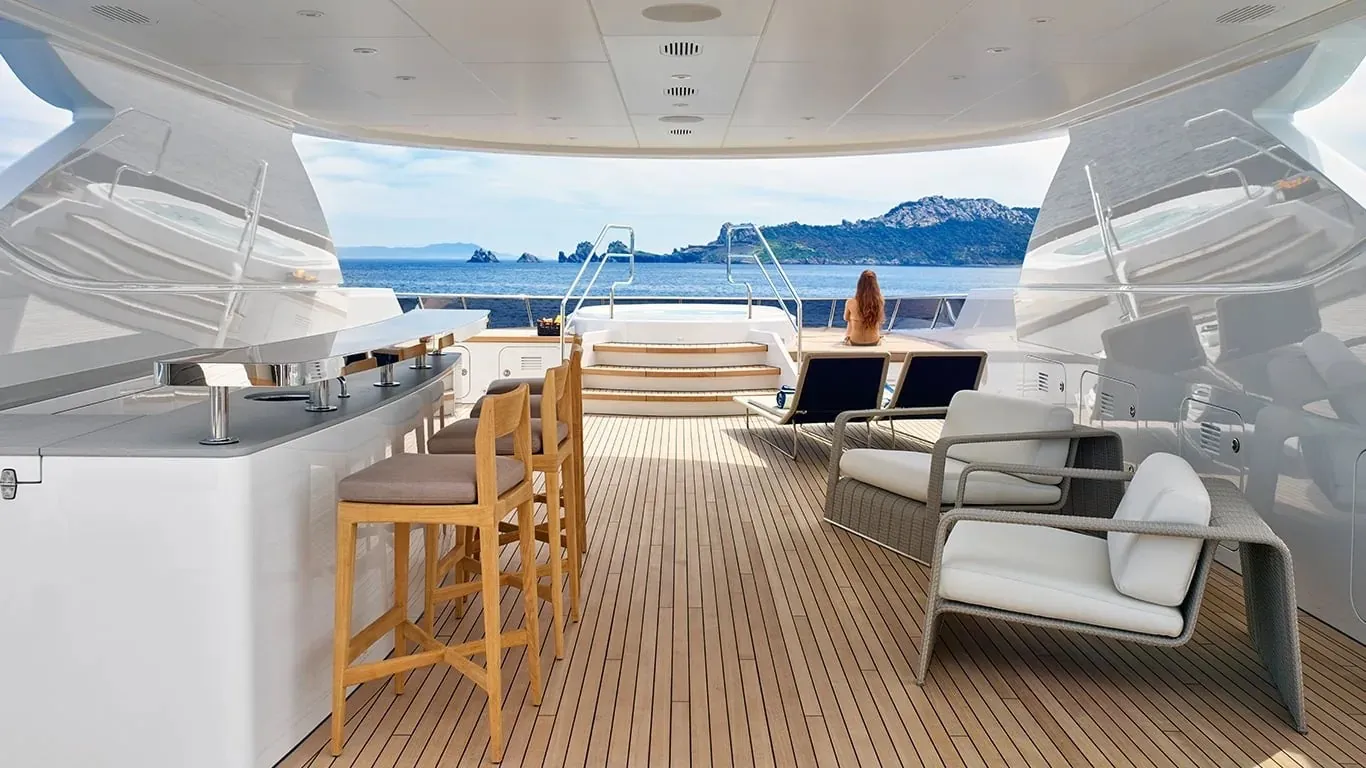 Asya 46.7m Heesen motor yacht charter French Riviera photo 22