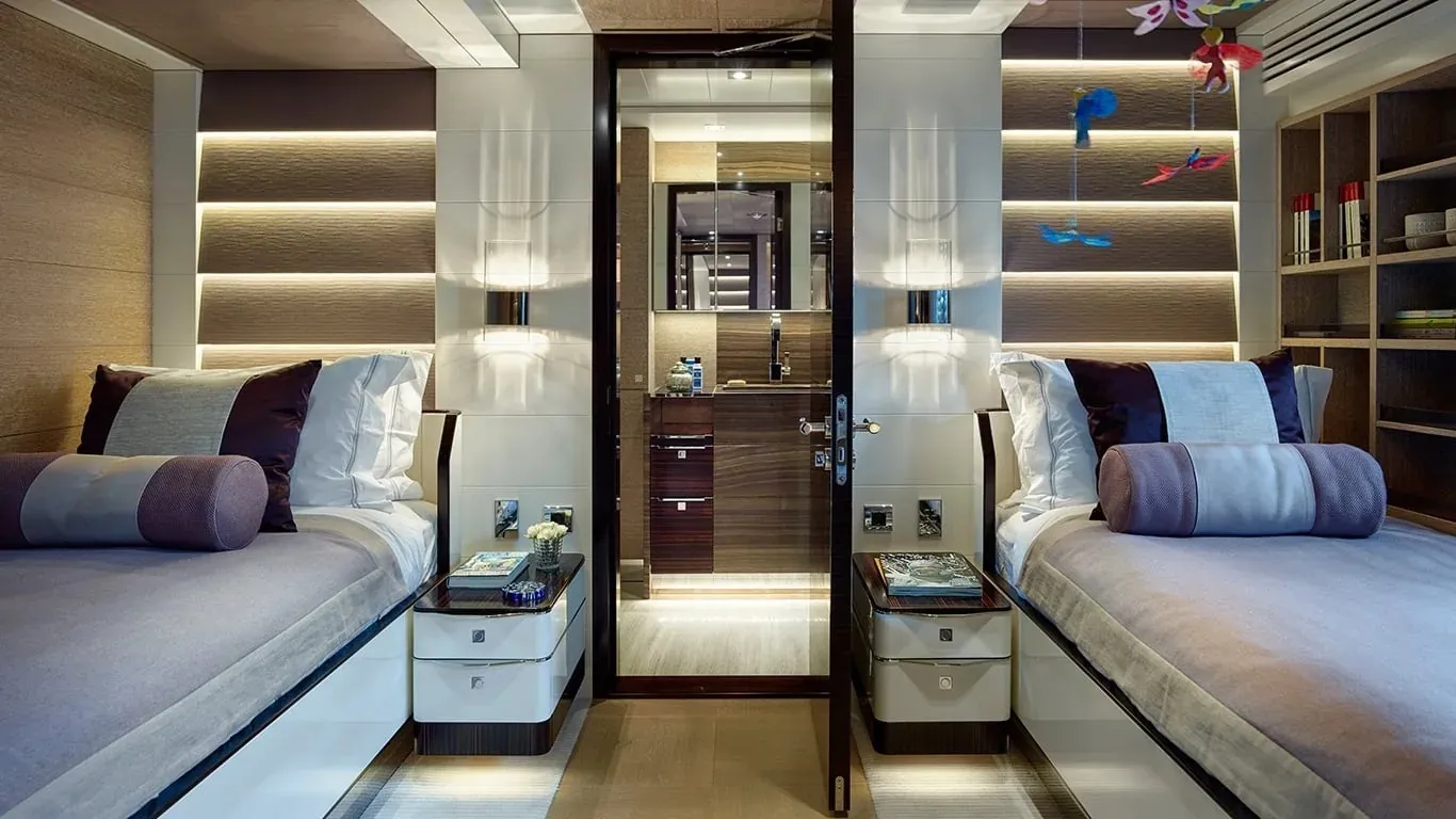 Asya 46.7m Heesen motor yacht charter French Riviera photo 36