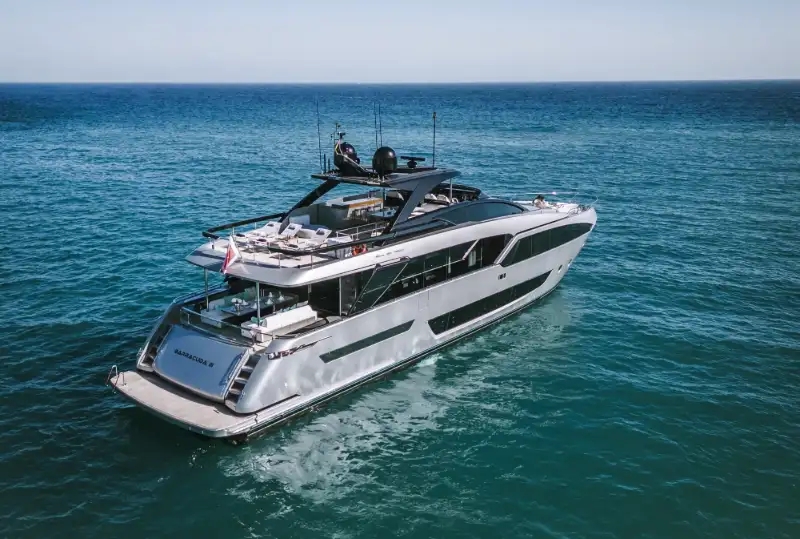Barracuda III 28.48m Riva motor yacht charter Mallorca photo 01