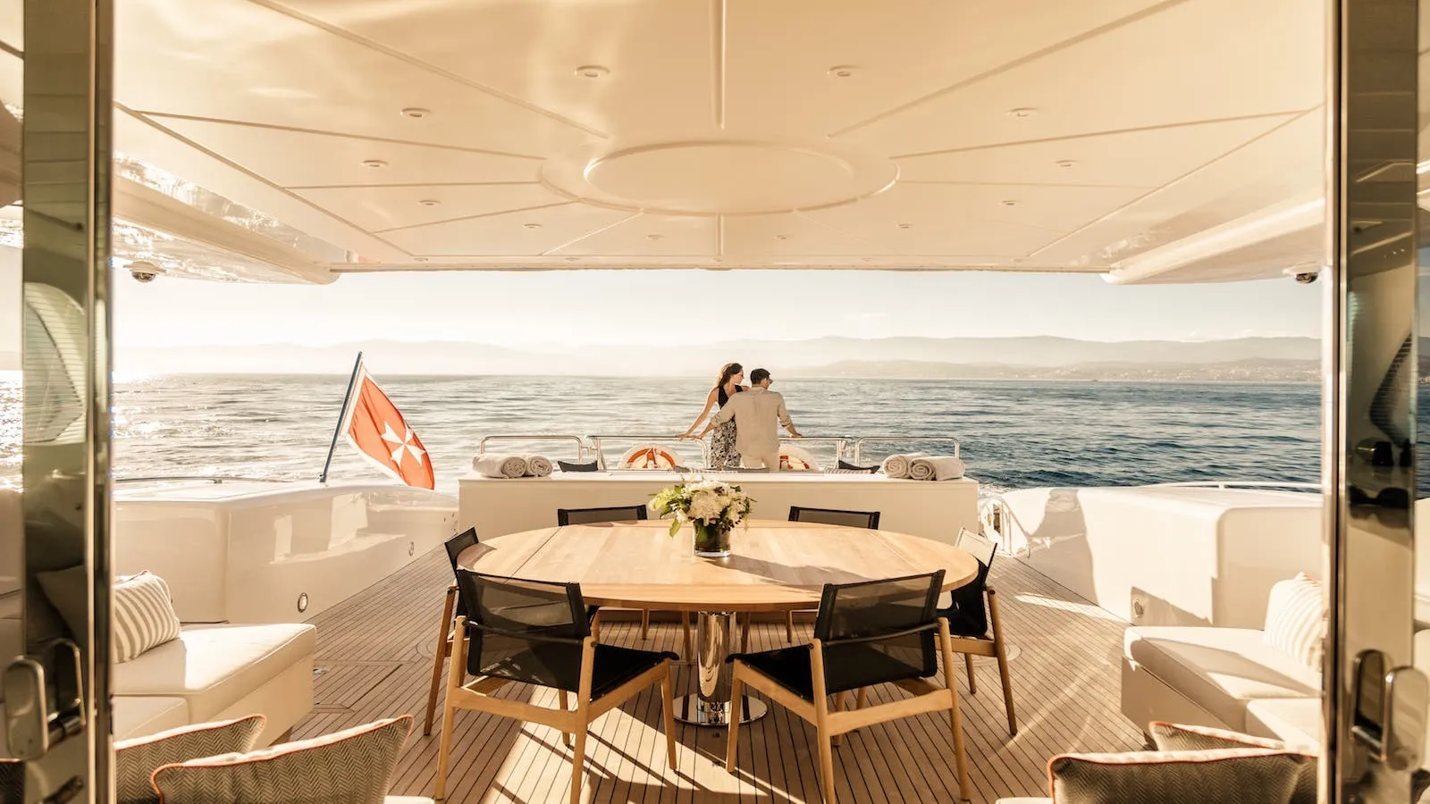 Beachouse 40m Mangusta motor yacht charter French Riviera photo 19