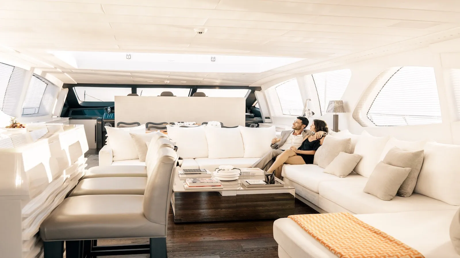Beachouse 40m Mangusta motor yacht charter French Riviera photo 25