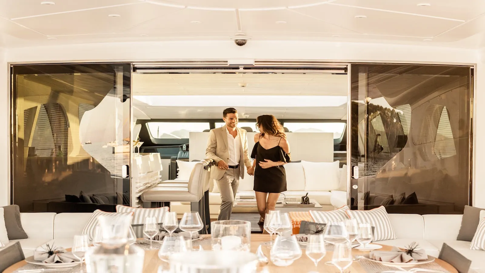 Beachouse 40m Mangusta motor yacht charter French Riviera photo 27