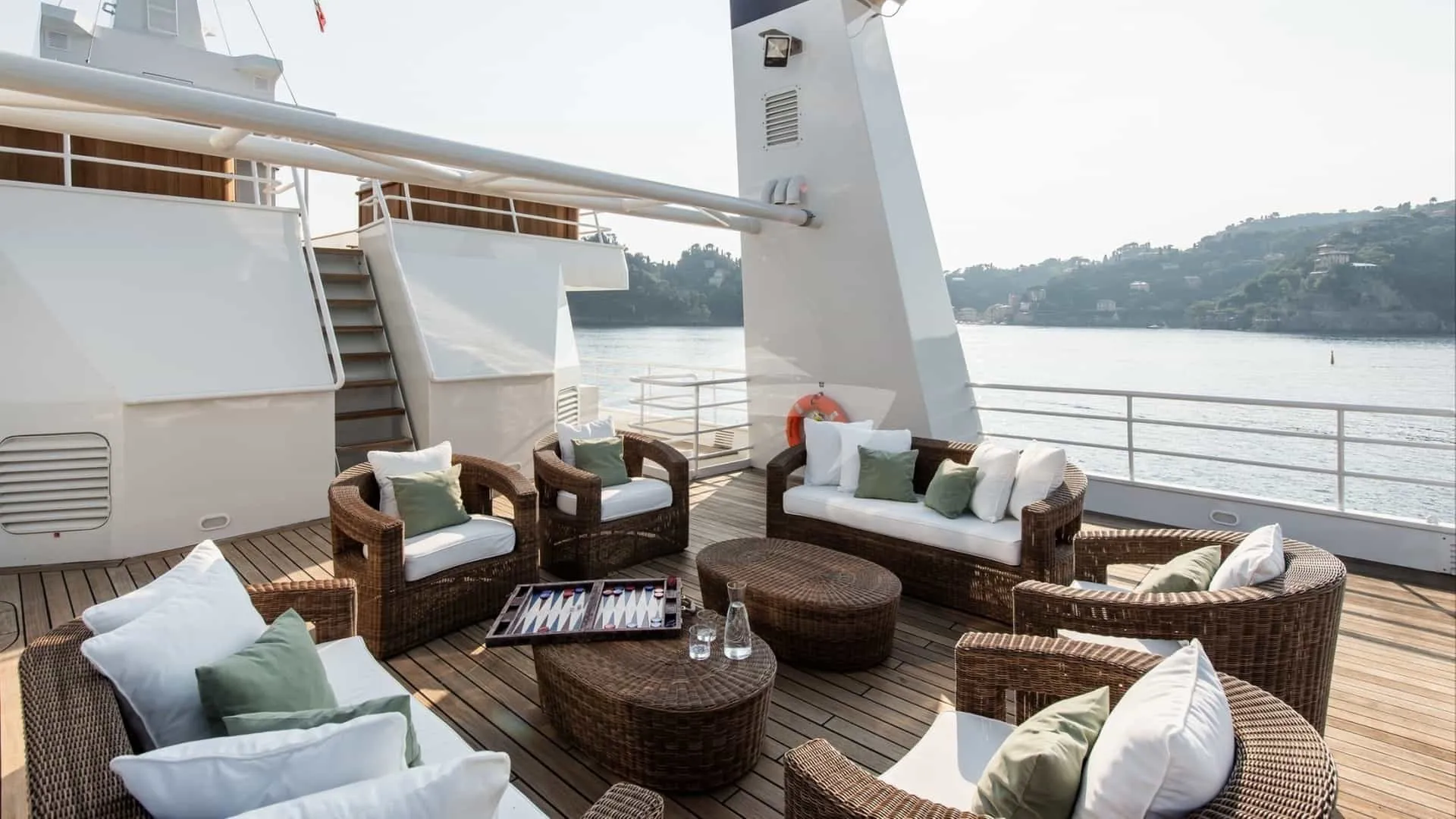 Bleu De Nimes 72.24m Clelands Shipbuilding Co motor yacht charter Mediterranean photo 06