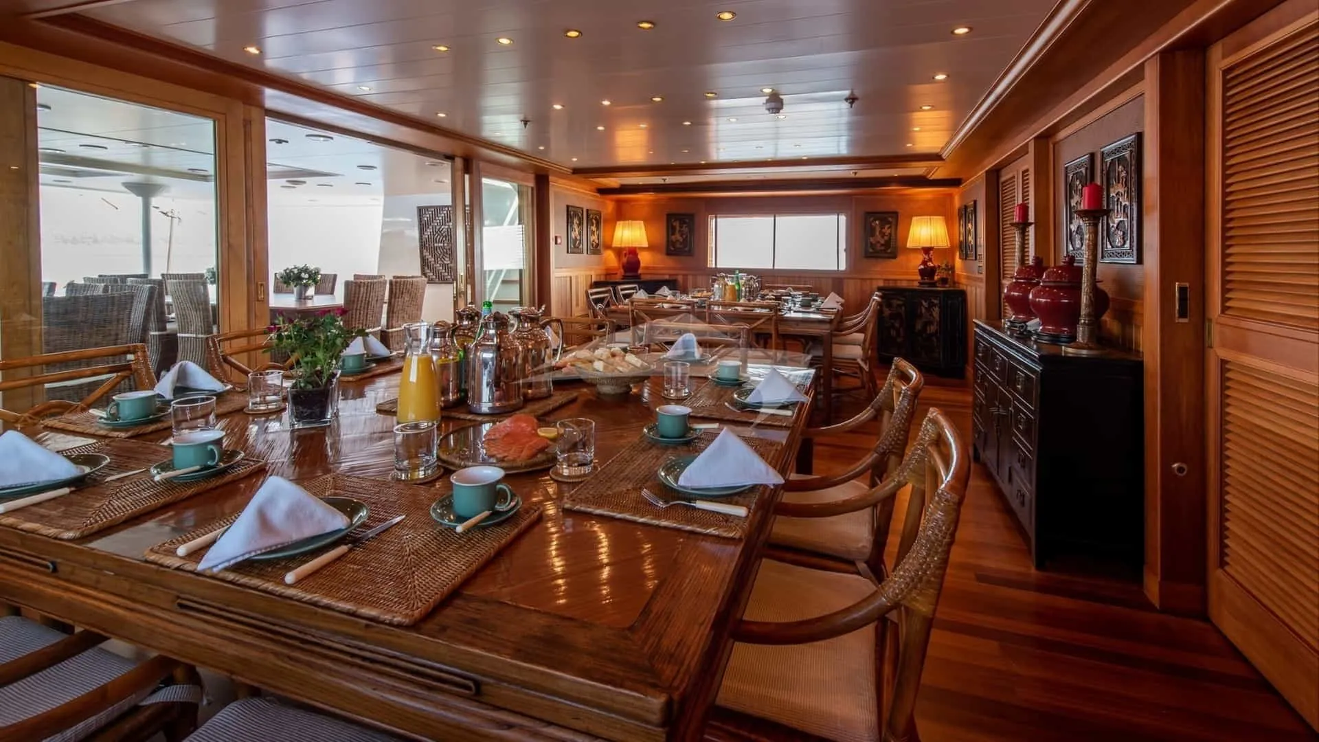 Bleu De Nimes 72.24m Clelands Shipbuilding Co motor yacht charter Mediterranean photo 17