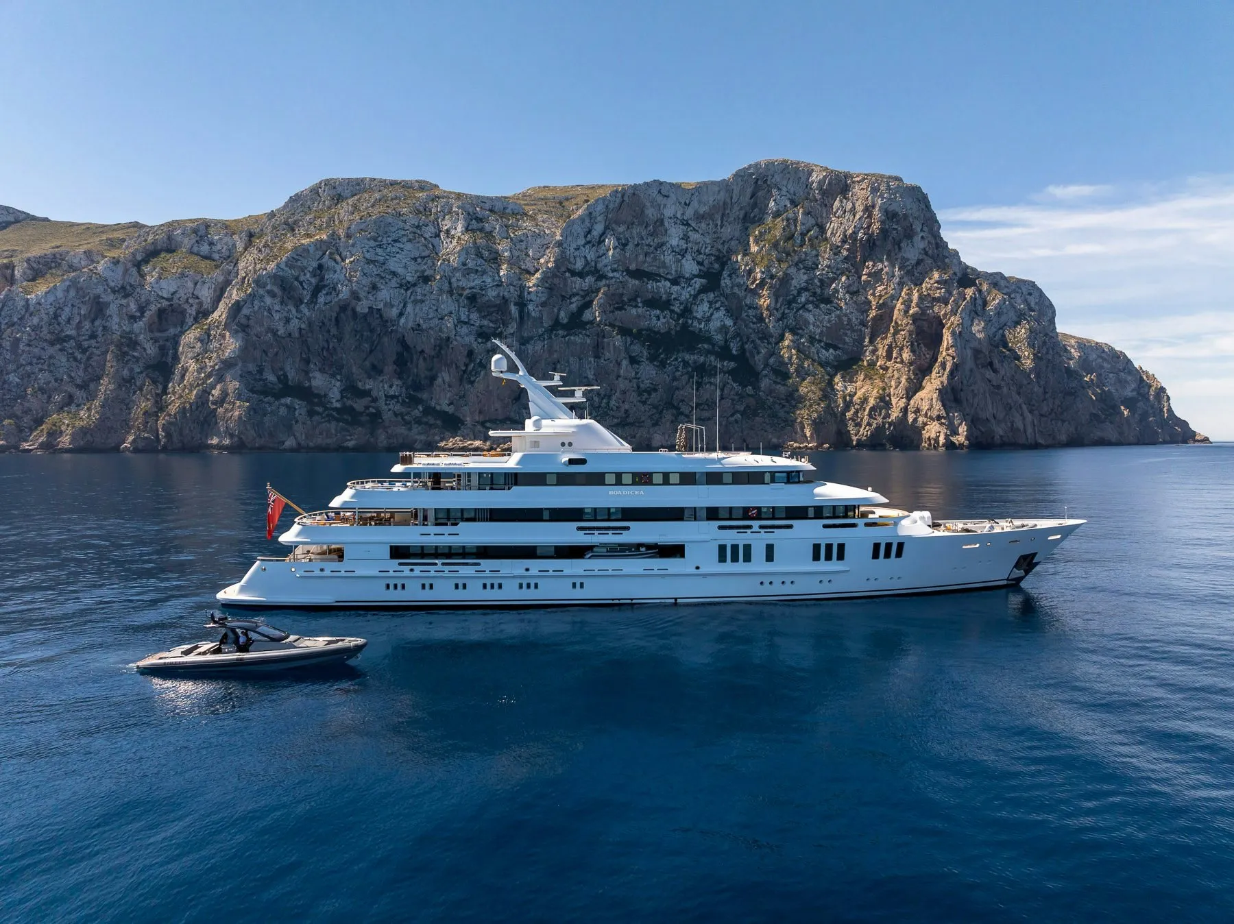 Boadicea 77m Amels motor yacht charter Mediterranean photo 01