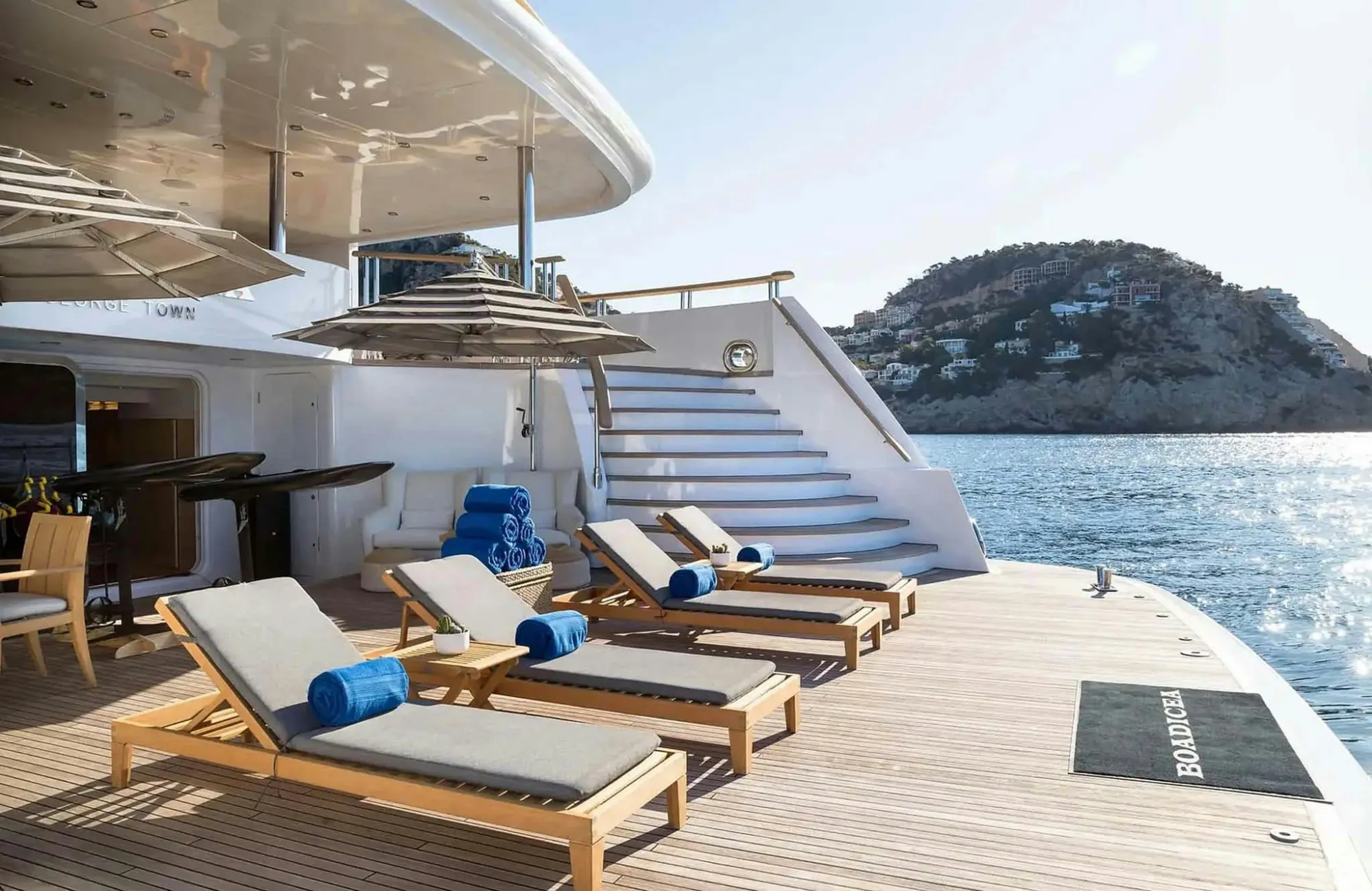 Boadicea 77m Amels motor yacht charter Mediterranean photo 04