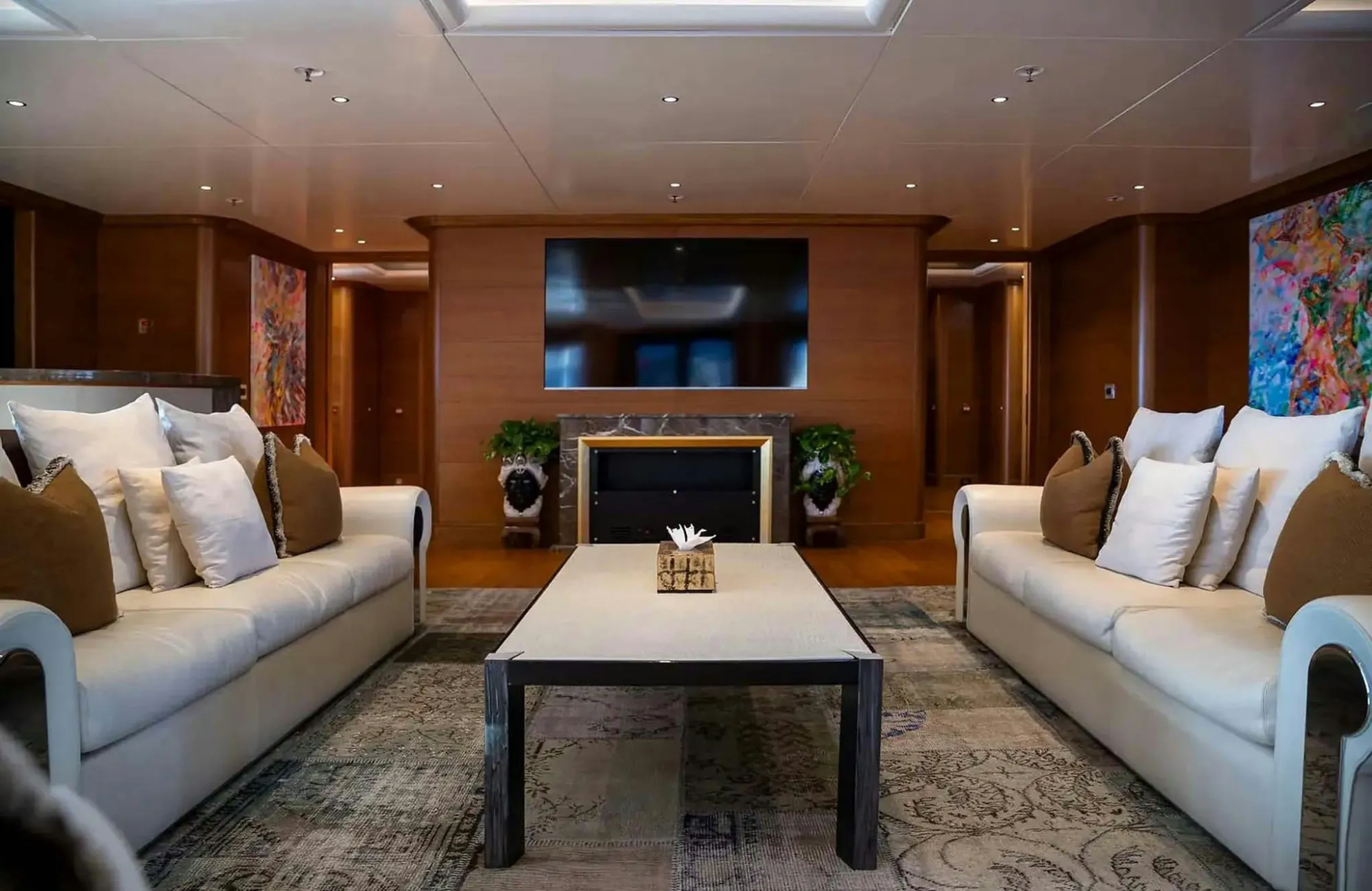 Boadicea 77m Amels motor yacht charter Mediterranean photo 08