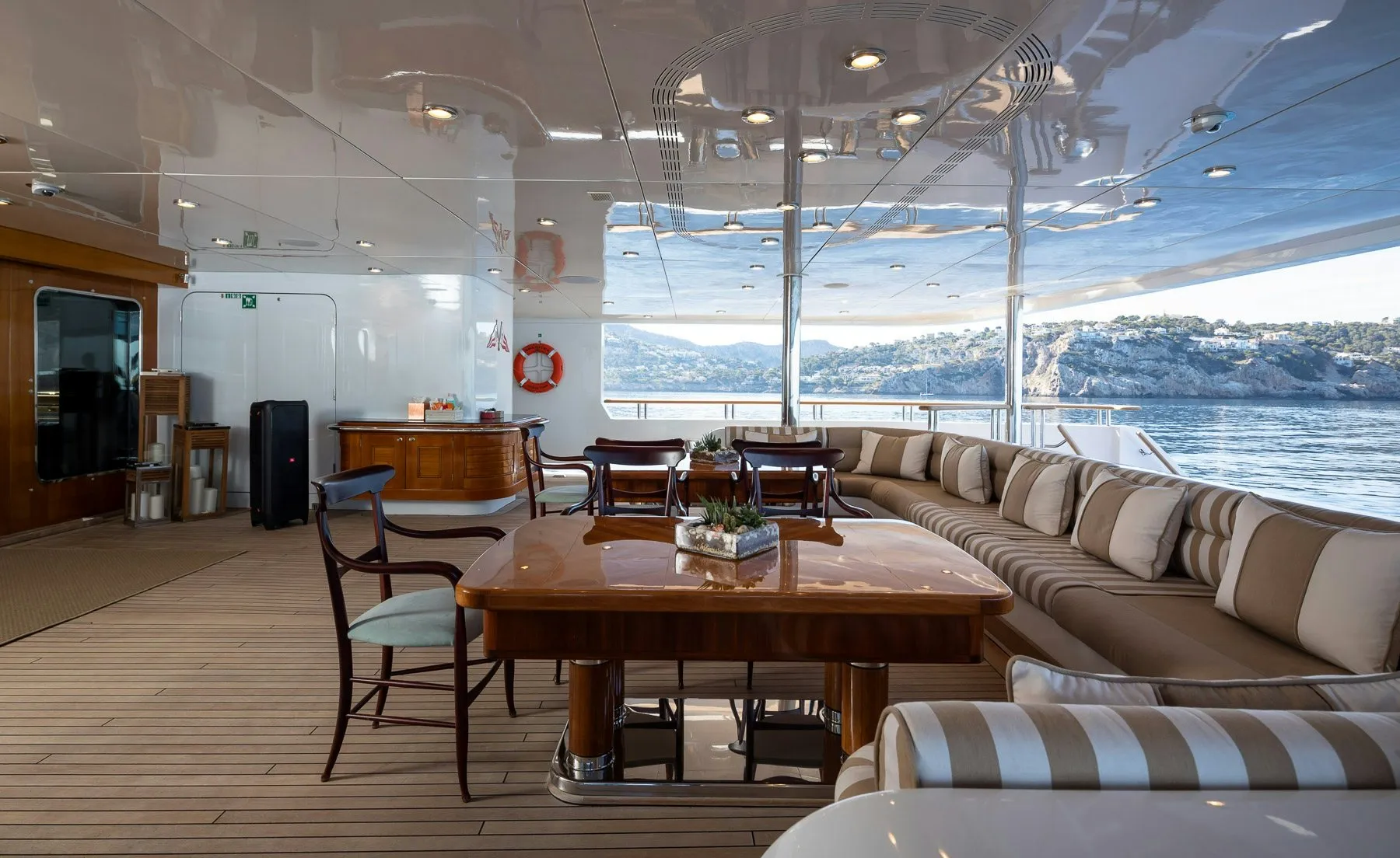 Boadicea 77m Amels motor yacht charter Mediterranean photo 13
