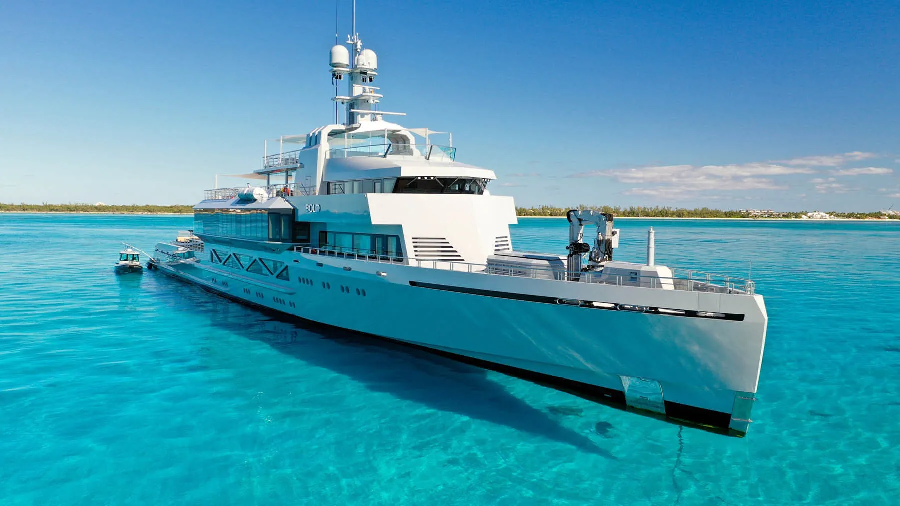 Bold 85.3m SilverYachts motor yacht charter Mediterranean photo 02