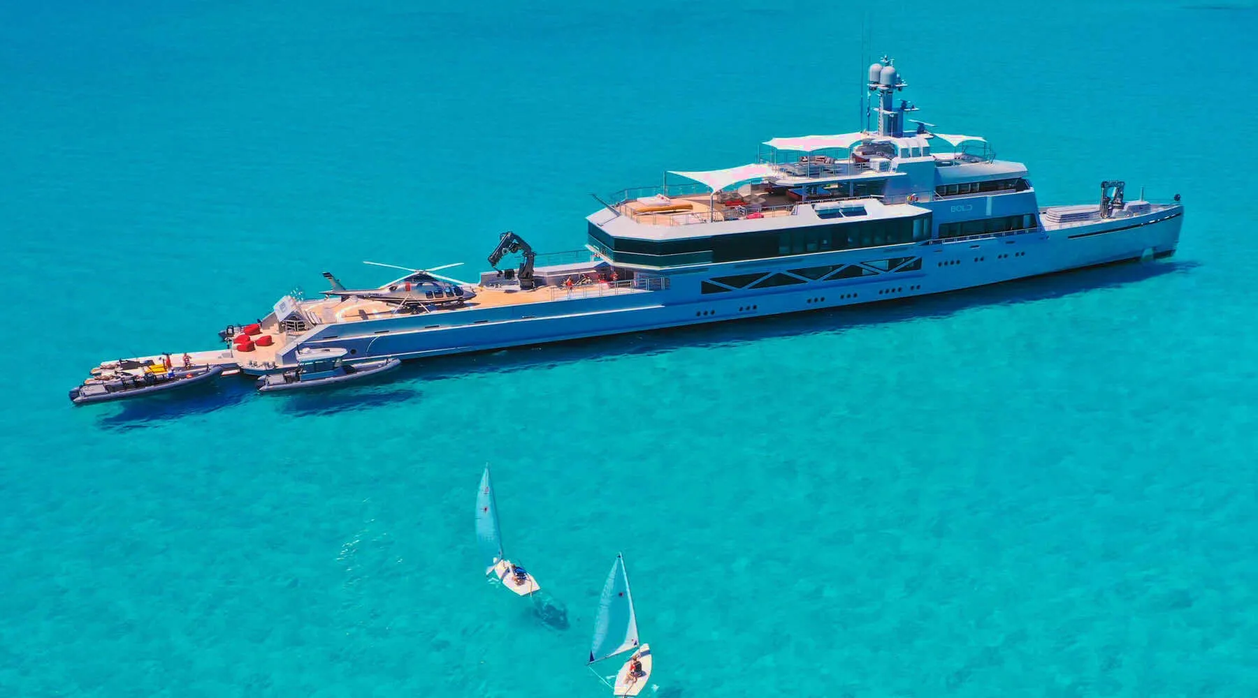 Bold 85.3m SilverYachts motor yacht charter Mediterranean photo 06