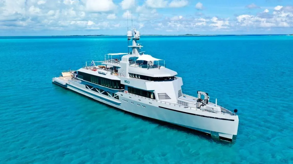 Bold 85.3m SilverYachts motor yacht charter Mediterranean photo 21