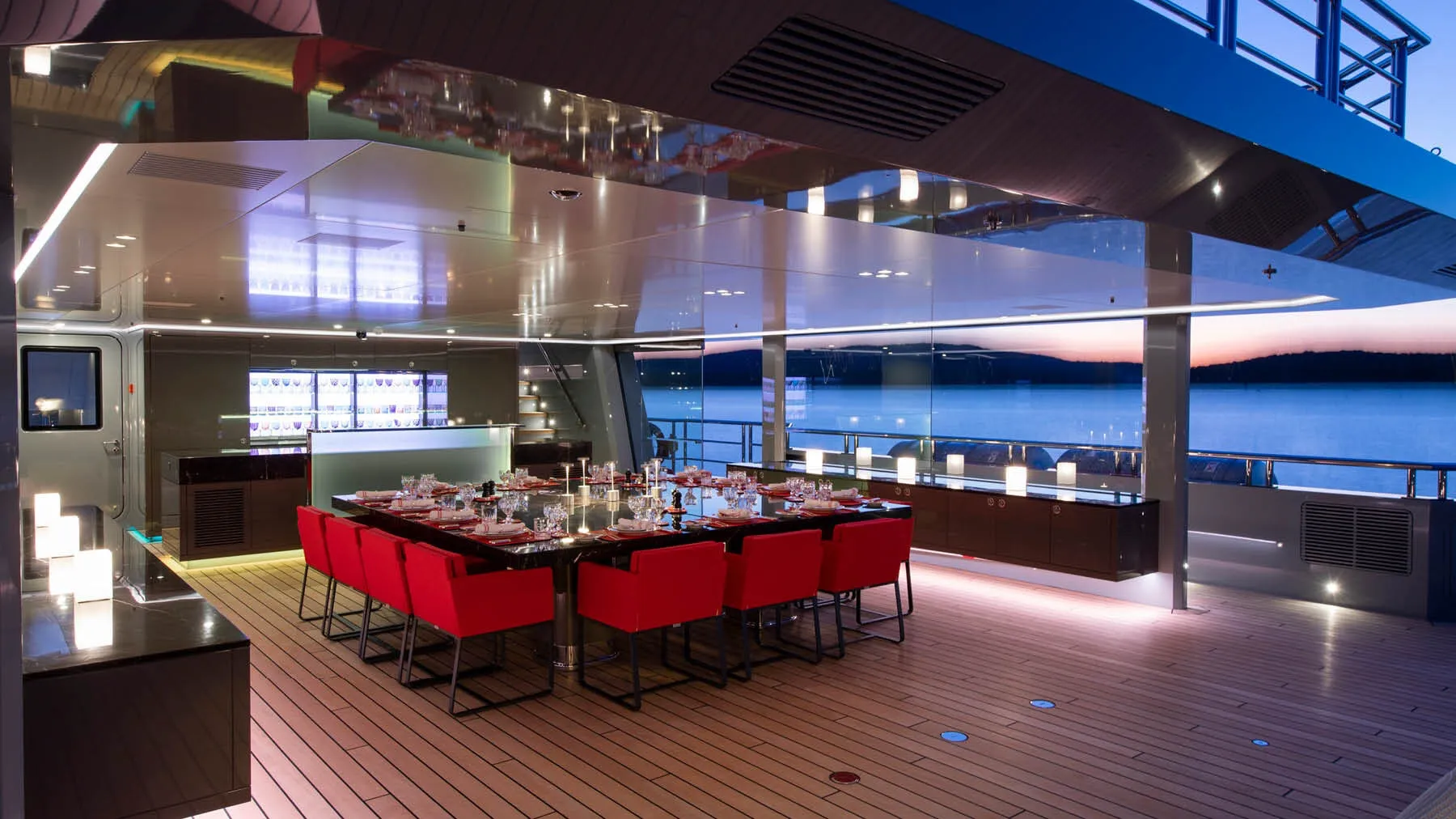 Bold 85.3m SilverYachts motor yacht charter Mediterranean photo 32