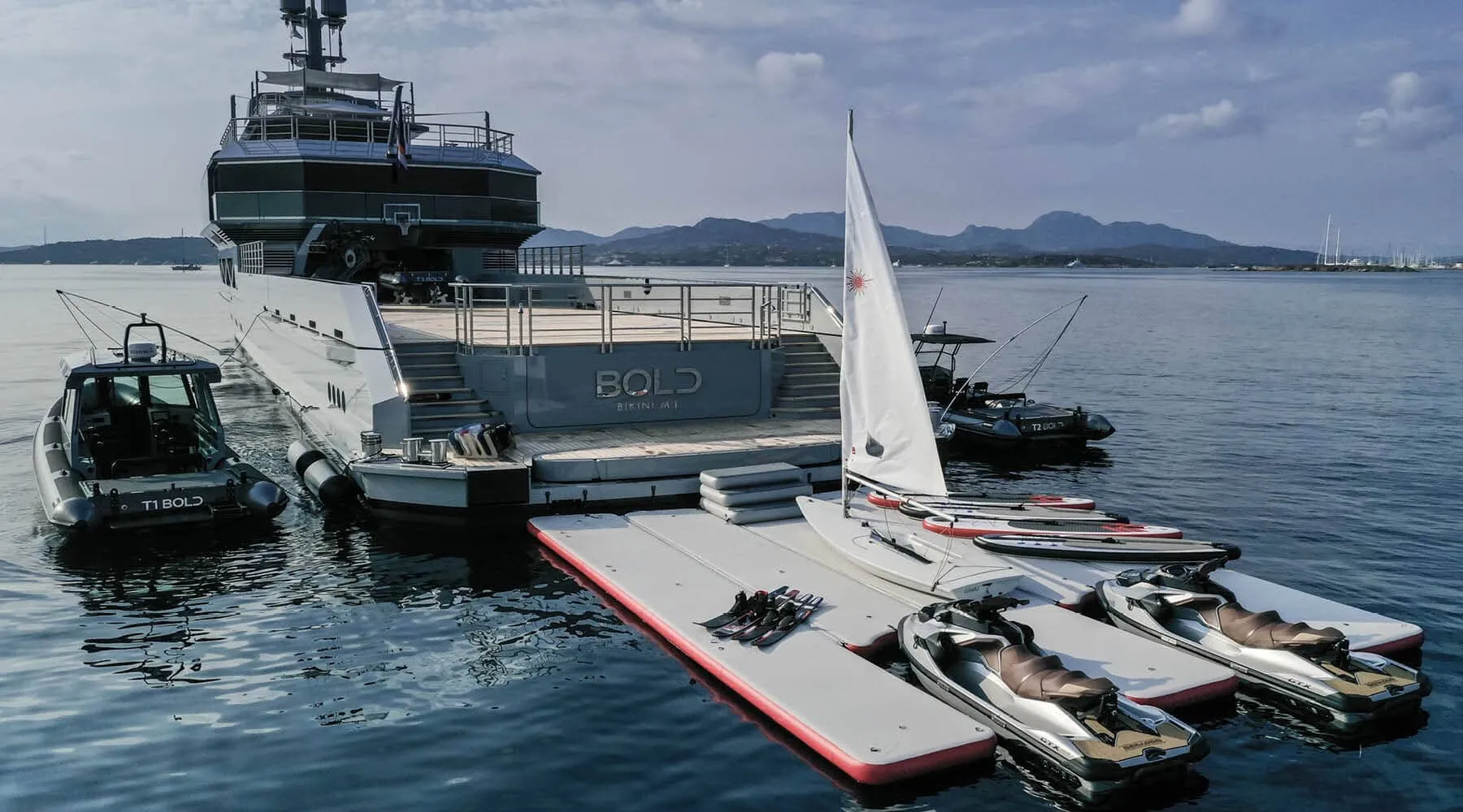 Bold 85.3m SilverYachts motor yacht charter Mediterranean photo 35