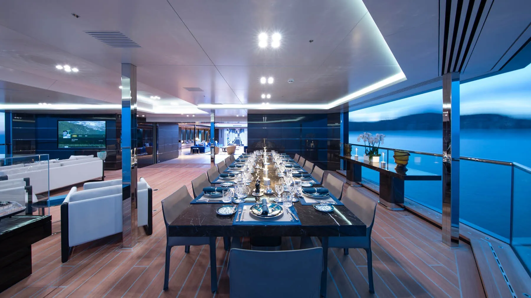 Bold 85.3m SilverYachts motor yacht charter Mediterranean photo 39