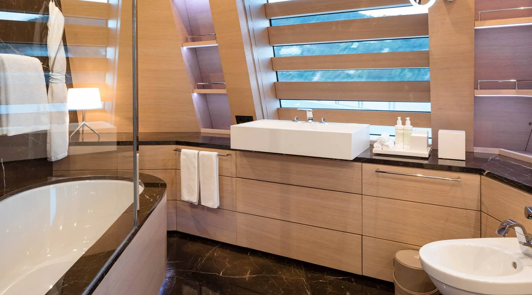 Bold 85.3m SilverYachts motor yacht charter Mediterranean photo 45