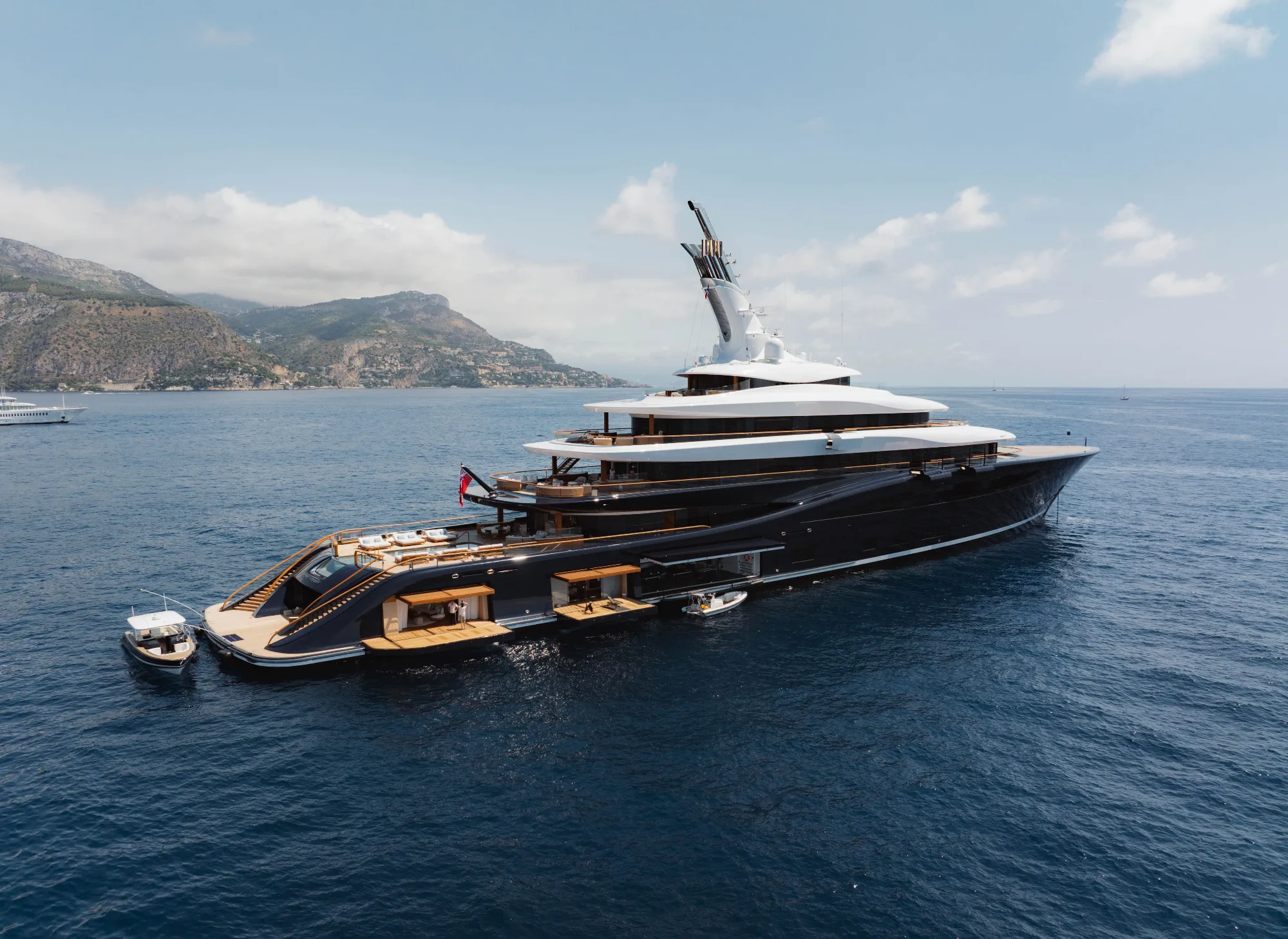Breakthrough 118.8m Feadship motor yacht charter Mediterranean photo 02