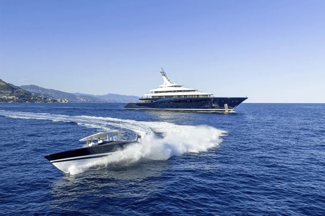 Breakthrough 118.8m Feadship motor yacht charter Mediterranean photo 03