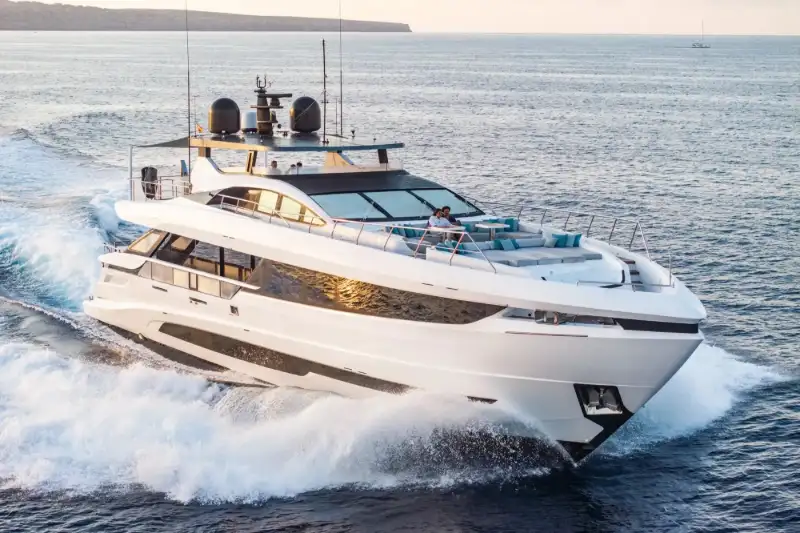 C2 33.3m Mangusta motor yacht charter Ibiza photo 01