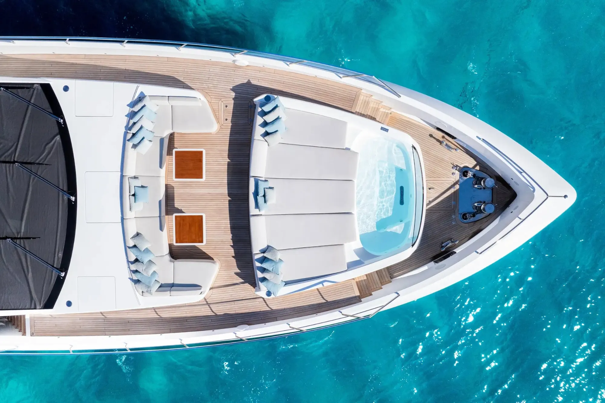 C2 33.3m Mangusta motor yacht charter Ibiza photo 02