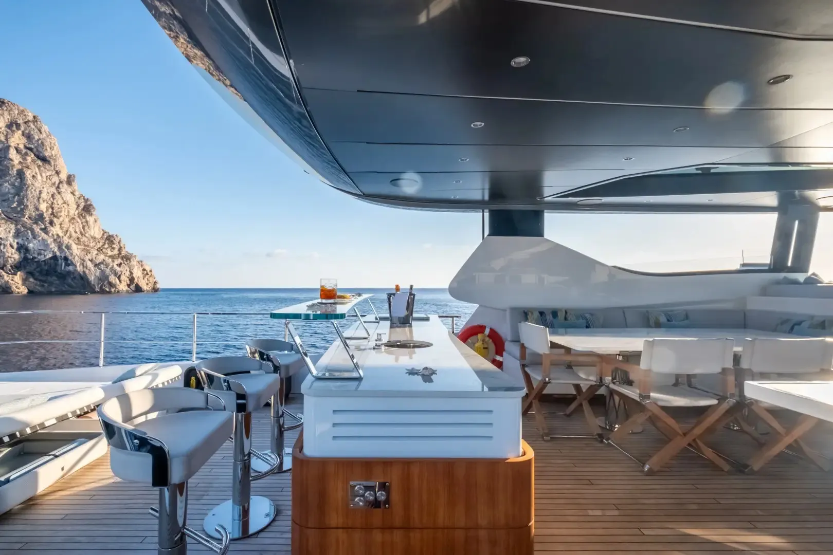 C2 33.3m Mangusta motor yacht charter Ibiza photo 30