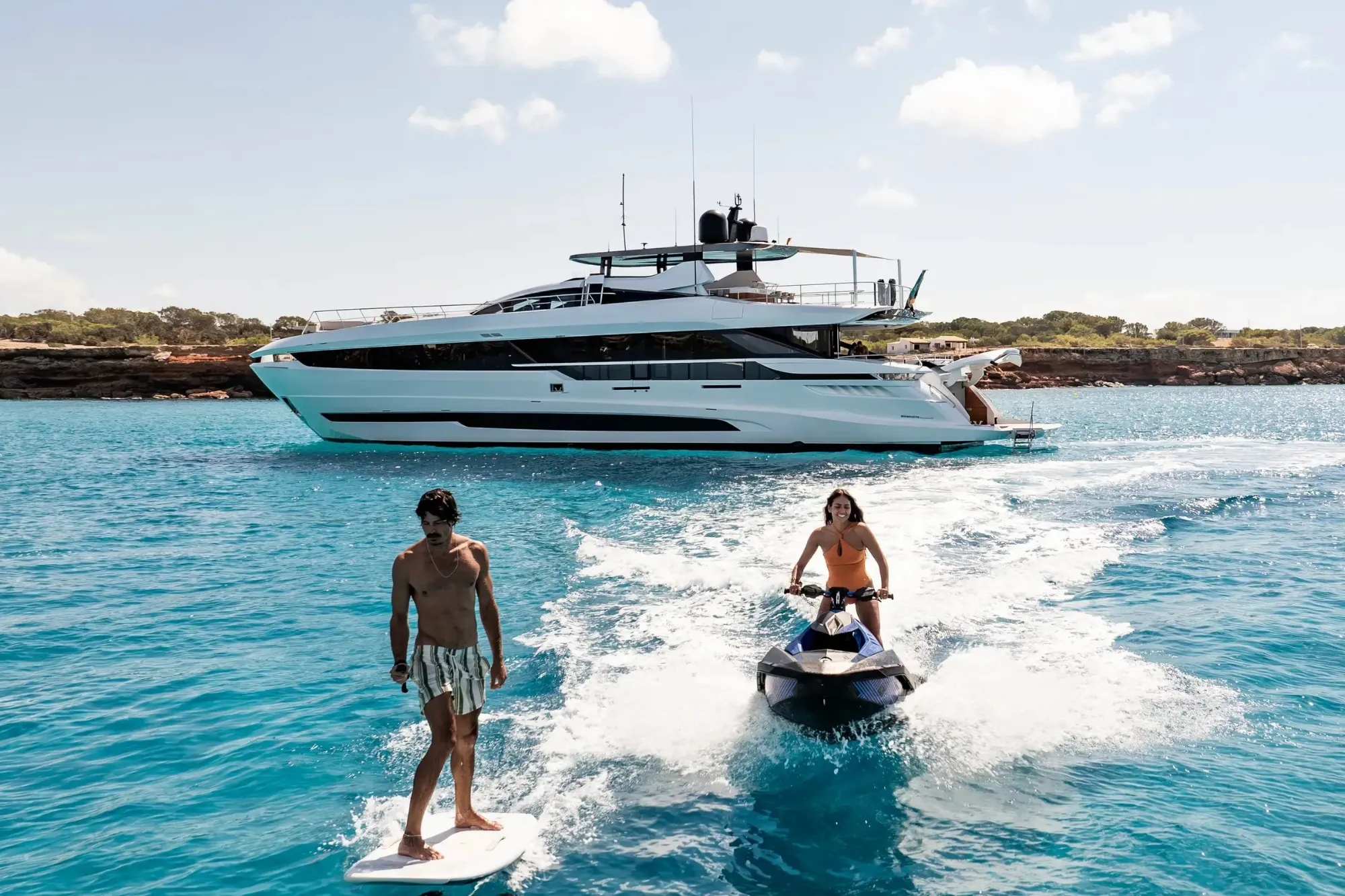 C2 33.3m Mangusta motor yacht charter Ibiza photo 32