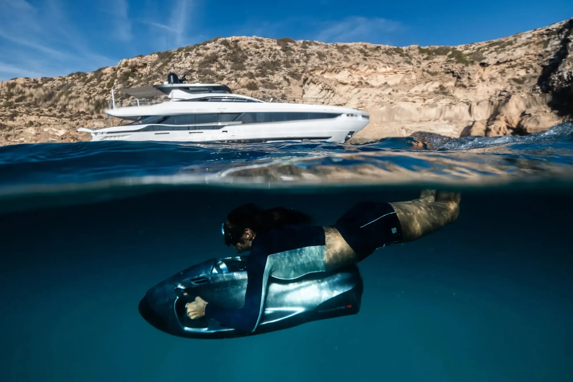 C2 33.3m Mangusta motor yacht charter Ibiza photo 33