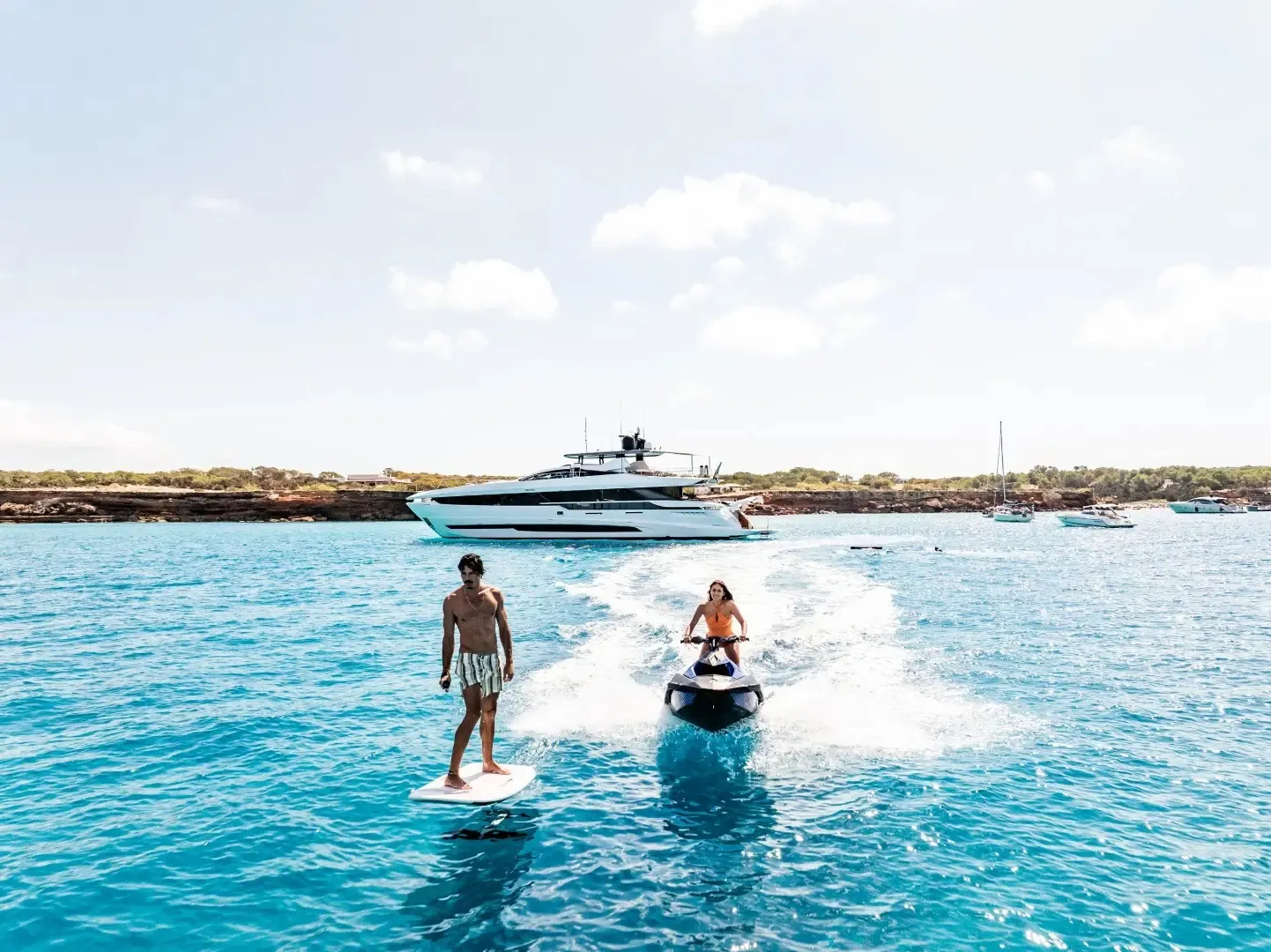 C2 33.3m Mangusta motor yacht charter Ibiza photo 35