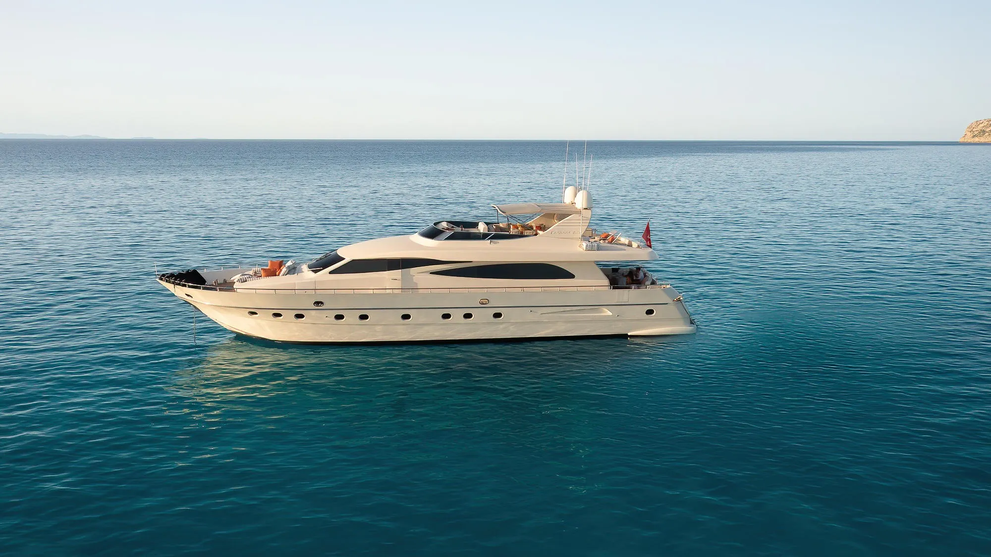 Daypa 25.35m Canados motor yacht charter Ibiza photo 02