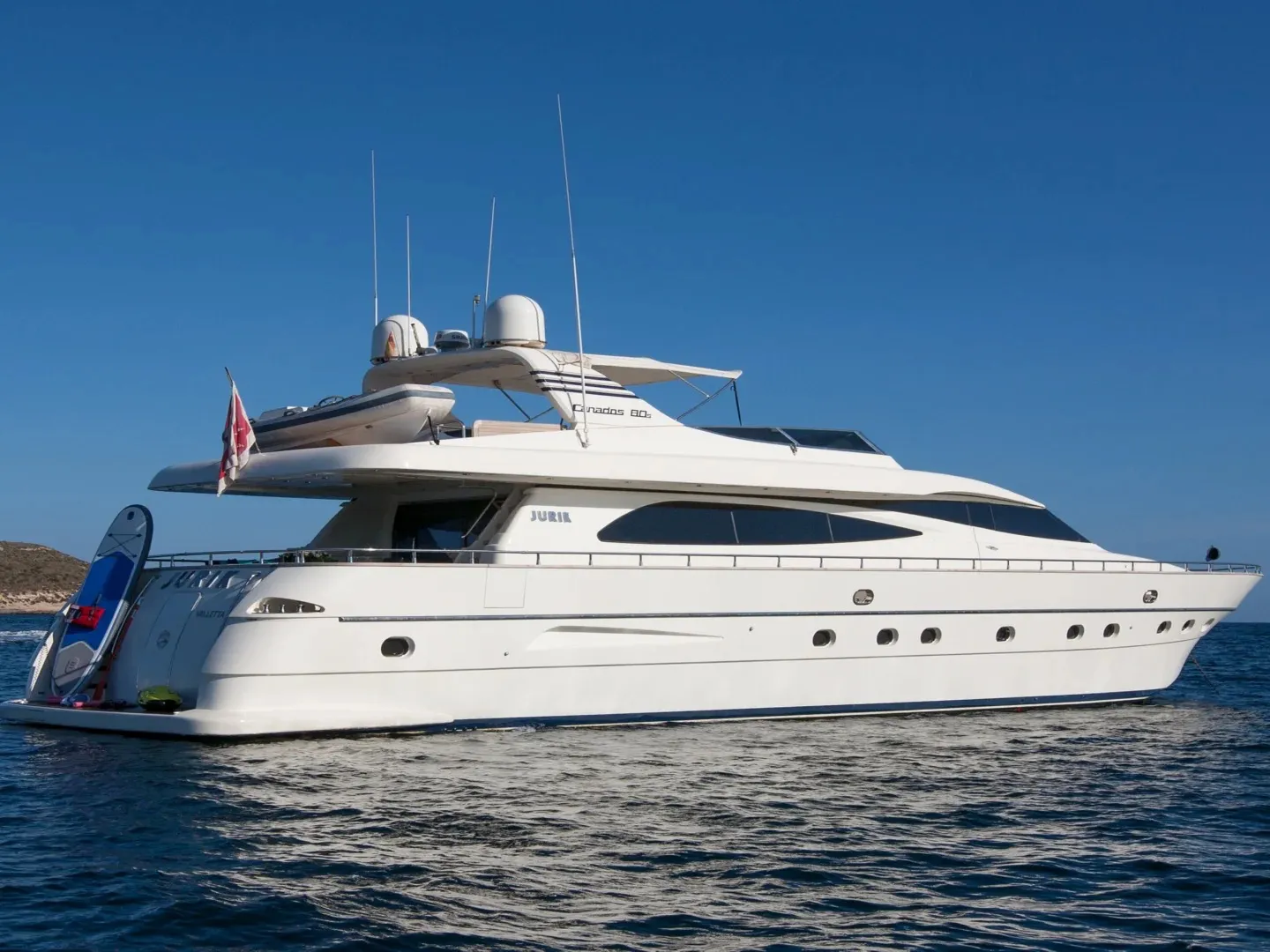 Daypa 25.35m Canados motor yacht charter Ibiza photo 03